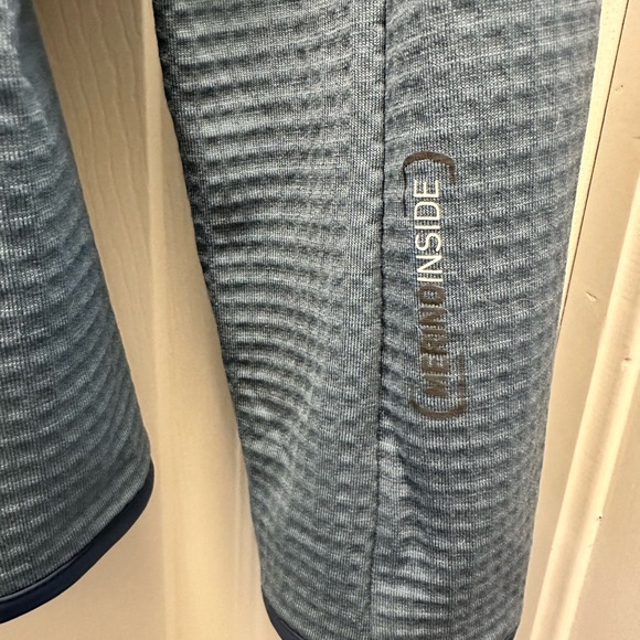 Like new women’s Ortovox fleece grid zip sweatshirt size L - Picture 2 of 7